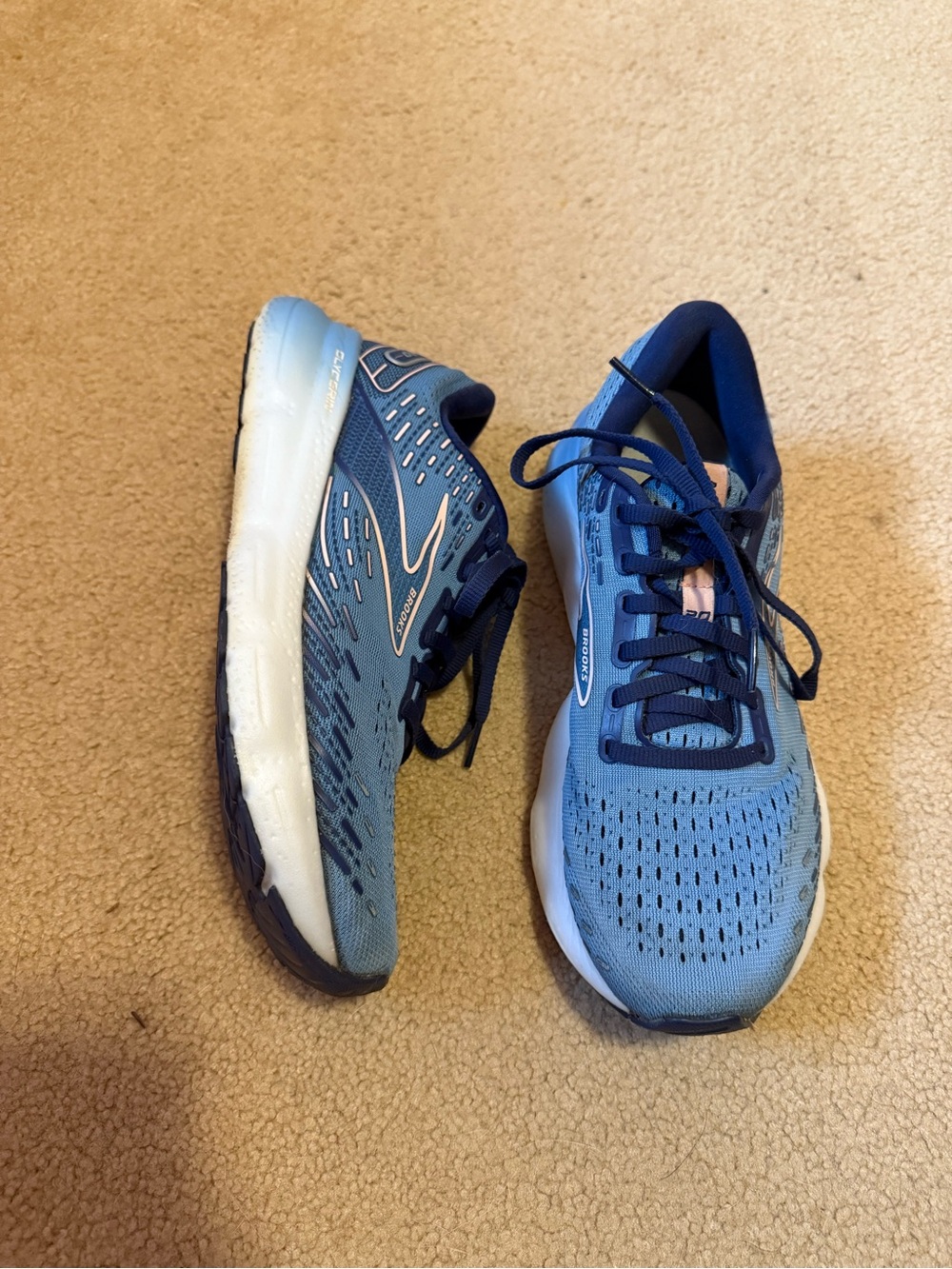 Brooks Blue Running Shoes